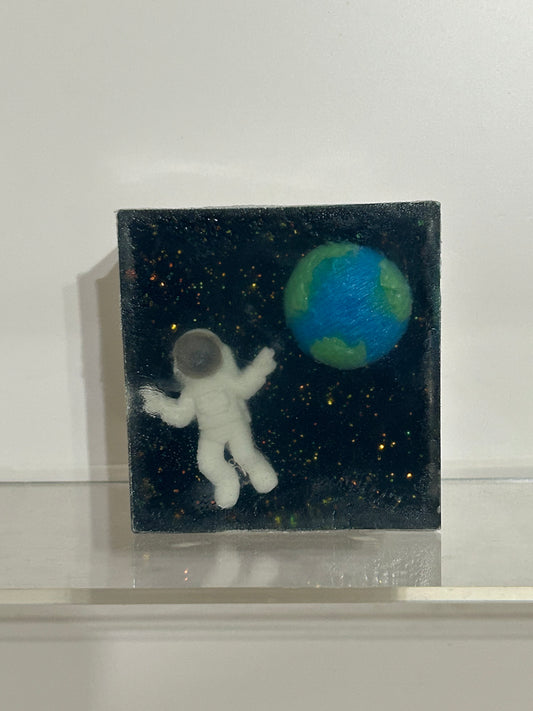 Shea and aloe Astronaut soap