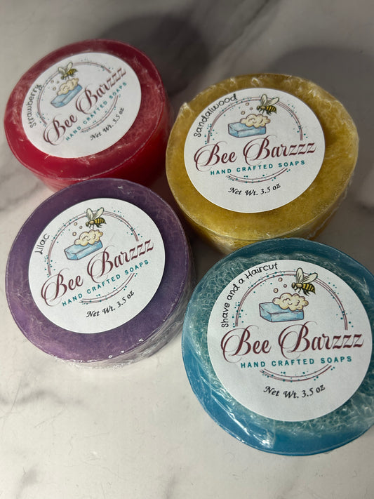 Pure Bliss: Olive Oil Infused Handmade Loofah Soaps